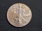 2012 American Silver Eagle 1 Oz Fine Silver One Dollar W/ Certificate Toning