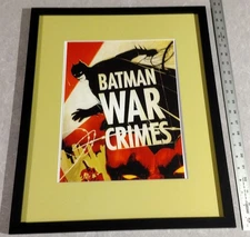 James Jean DC Comics Poster Portfolio original comic book cover art 16x20" frame