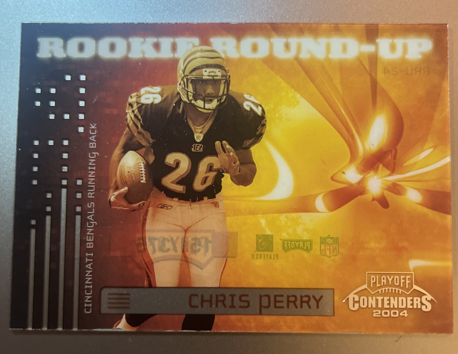 2004 Playoff Contenders Rookie Round-Up /375 Chris Perry #RRU-24 RC