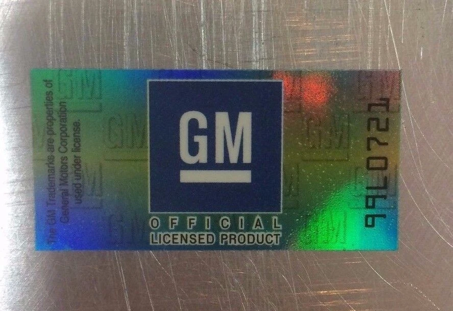 Chevrolet Chevy Car Model 490 Four-Ninety Patent Plate VIN 1916-1922 VINTIQUE Foto 2 de 2