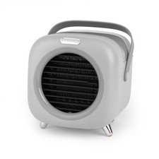 Beldray 2 in 1 Personal Space Air Cooler & Heater, Climate Cube, 500 ml, Grey