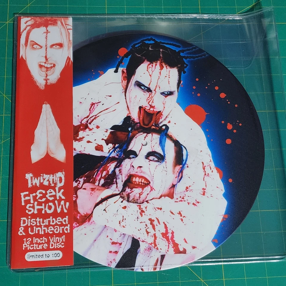 FREEK SHOW DISTURBED AND UNHEARD BLOODY CHOKEHOLD Limited To 100 Vinyl RARE ICP - Image 3 of 4