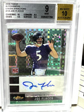 Joe Flacco Cards and Autographed Memorabilia Guide 18