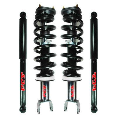 FCS Front & Rear 4pc Complete Strut Assembly Kit fits 2011-2018 Ram 1500