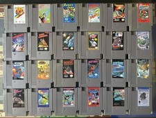 NES Nintendo LOT of 24 Game Cartridges ALL TESTED WORKING GENUINE AUTHENTIC Good