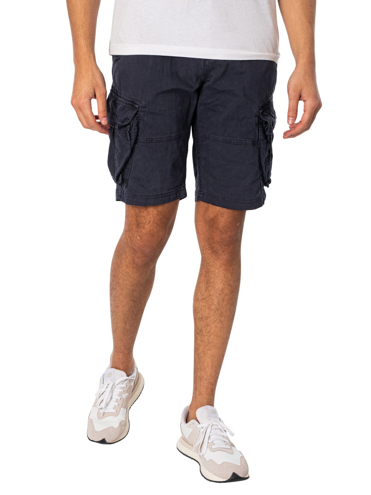 Superdry Men's Eclipse Navy Core Cargo Shorts - Image 2