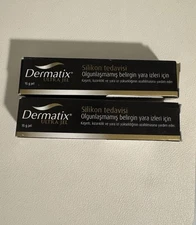 Dermatix  Topical Silicone Gel For Freshly Healed Wounds Prevents 15 g (2) pack