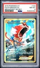 2016 POKEMON XY BREAKPOINT SECRET #123 FULL ART/GYARADOS EX PSA 8