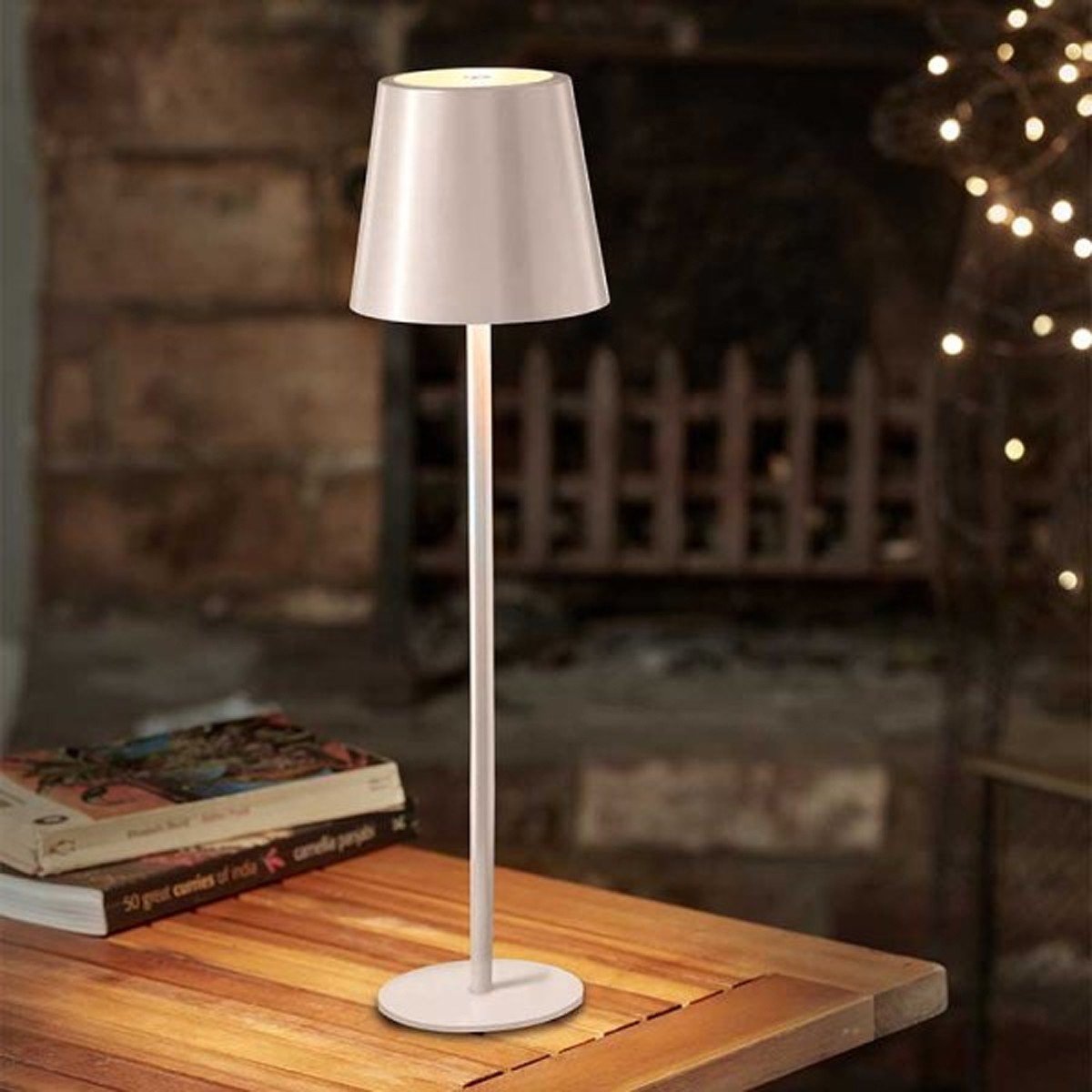 Smart Garden Battery Turnin Lantern - Ivory