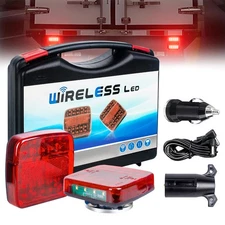 1 Pair LED Magnetic Wireless Trailer TailLight Kit For Trailer-Truck Automotive