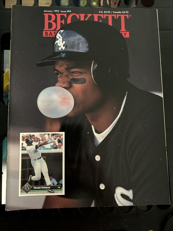 January 1993 - Beckett Baseball Monthly #94 - Frank Thomas