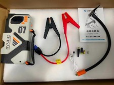 Jump Starter With Air Compressor 4000a Portable Car Battery Booster