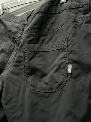 Mountain Hardware Nylon Hiking Pants Women’s Size 6/8 Charcoal Gray - Picture 7 of 7