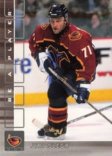 Jiri Slegr 2001-02 Be a Player Memorabilia #169 Atlanta Thrashers