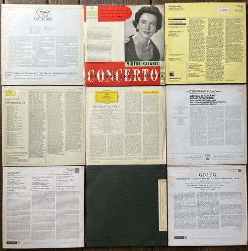 Classical, Mixed Vinyl Records Bundle, 9x LPs, VG+ Collectable, Rare, Original. - Picture 2 of 2