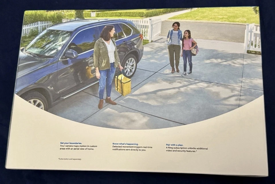 BRAND NEW Ring Floodlight Cam Wired Pro with Bird’s Eye View and 3D Motion - Image 2 of 2