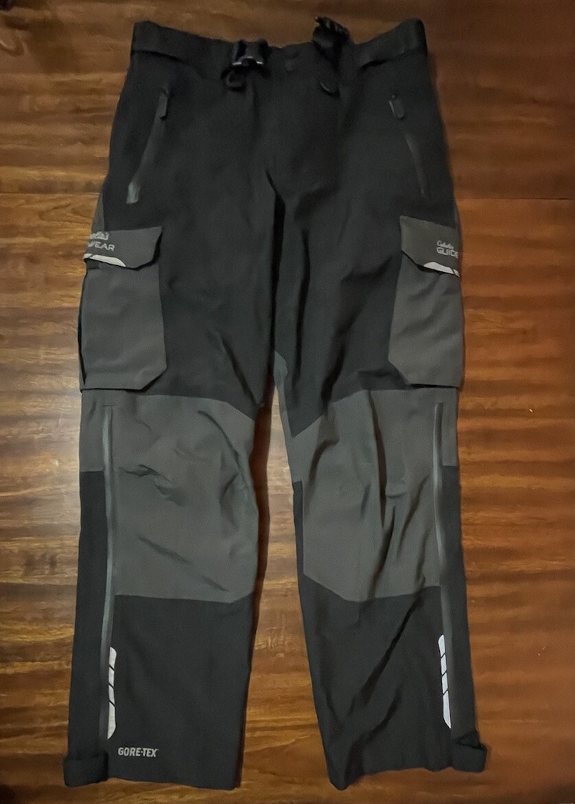 Cabela's Guidewear Elite Angler Men's 34x32 Fishing Waterproof Pants P