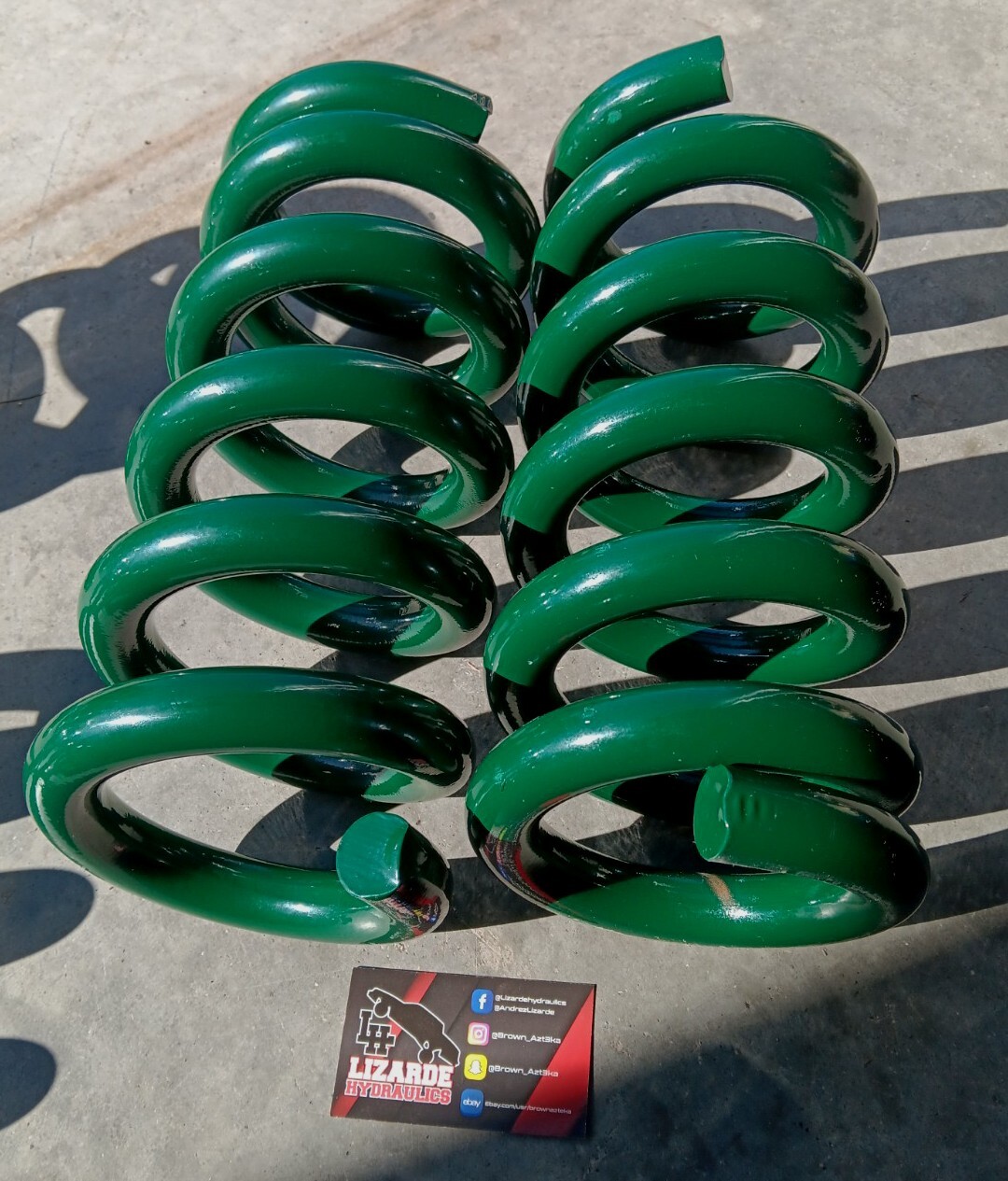 Lowrider hydraulics 3.5 ton Full Stack coil springs eBay