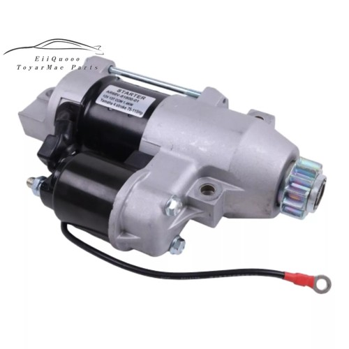 Starter Motor 6CJ-81800-00 For Yamaha Outboard 50HP 60HP 70HP 4 Stroke - Picture 2 of 6
