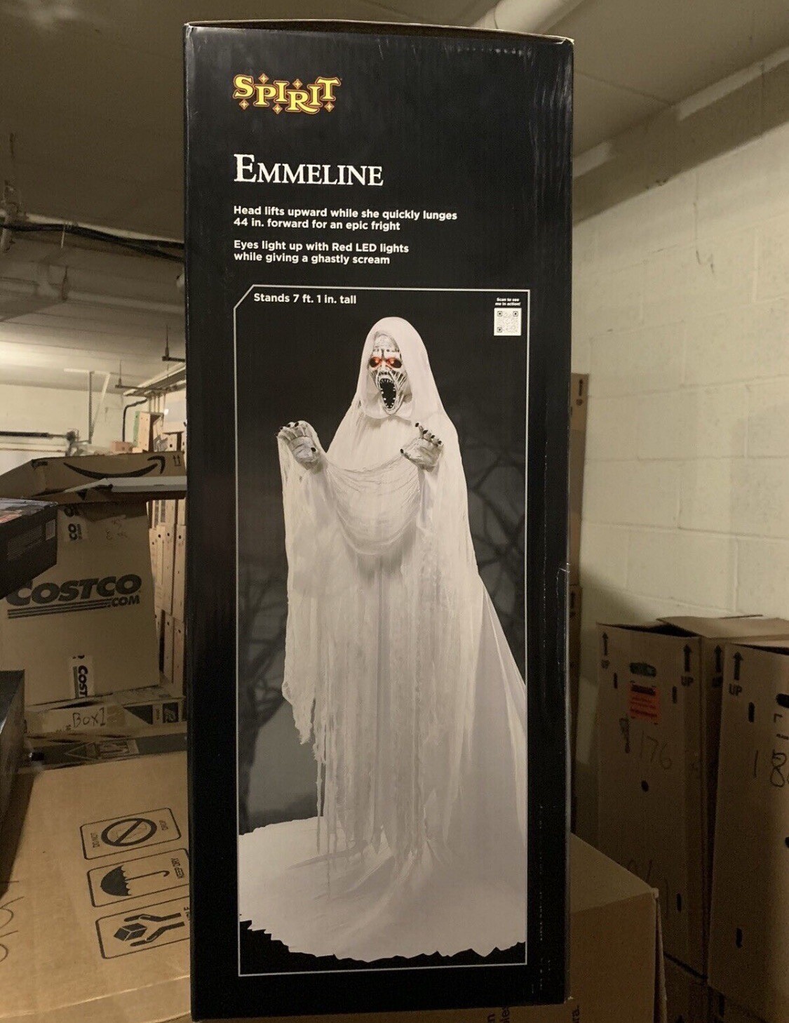 Spirit Halloween Exclusive 7 Ft Emmeline Animatronic eBay