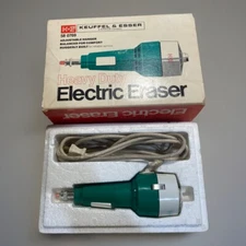 KEUFFEL & ESSER K&E Heavy Duty Electric Eraser Drafting 580769 Working, In Box