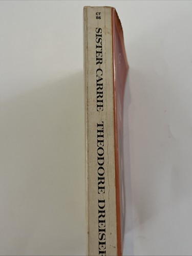 vtg book novel Sister Carrie Theodore Dreiser Pocket Books A Signet Classic - Imagen 2 de 5
