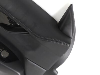 トトト 2017-2023 Mazda CX-5 Black Leather Left Front Door Trim Panel