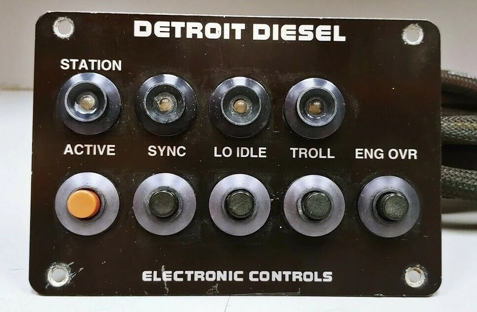 Detroit Diesel 23517557 / X00E50206515 , 5 Button Control Panel | eBay