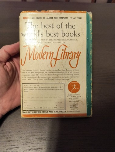 Selected Stories of Franz Kafka 1952 HC/DJ MODERN LIBRARY LITERATURE CLASSICS - Picture 2 of 5