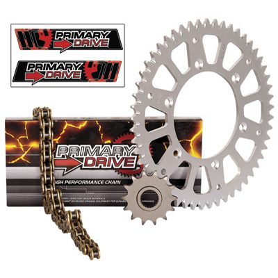 NEW X Ring Gold Chain and Sprocket Kit Aluminum Honda TRX 250R FOURTRAX 88–89