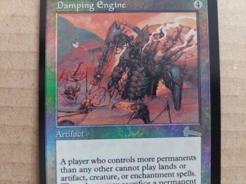 Damping Engine, Urza's Legacy, Foil MISPRINT MISCUT, MTG - Picture 3 of 6
