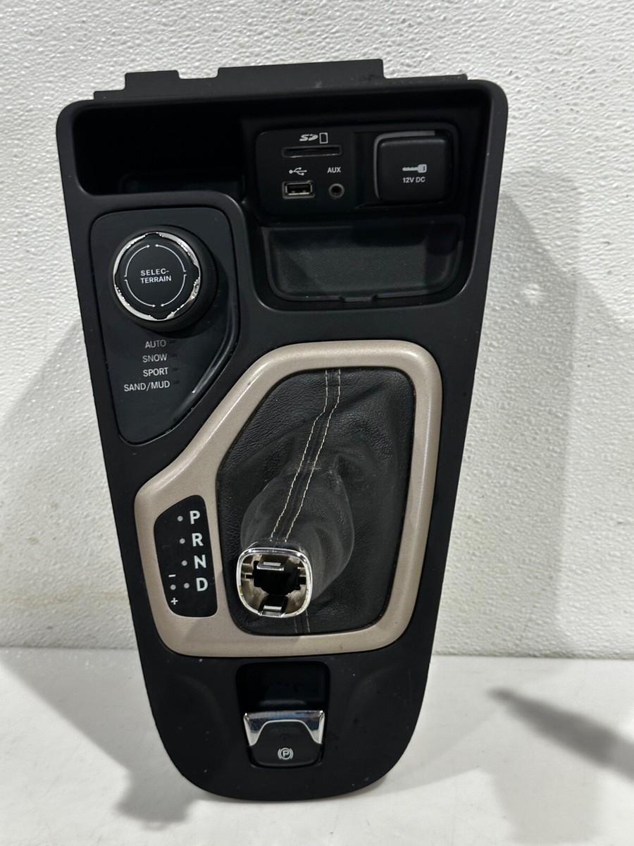 2014 - 2018 Cherokee Center Gear Shifter Bezel Terrain