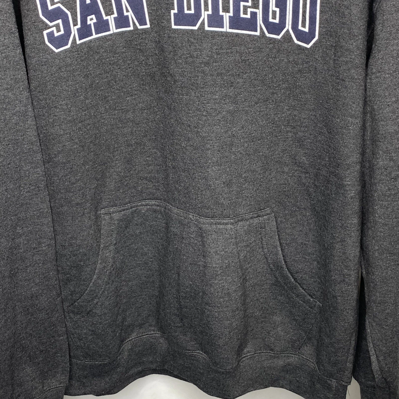 VETEMENTS Felpa con cappuccio MJ Apparel donna San Diego XL grigio scuro blu navy bianca