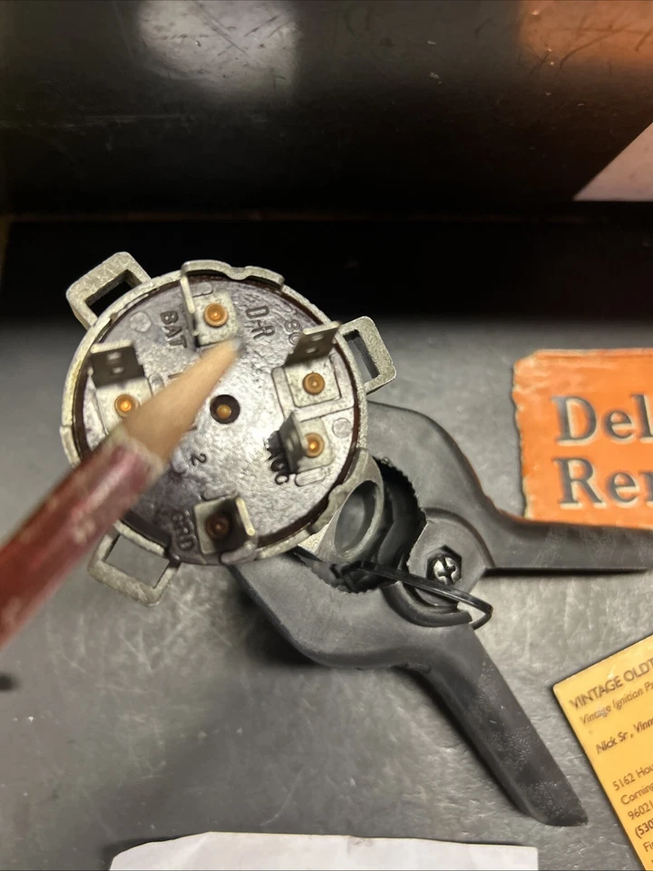 Interruptor de encendido Corvette 1966 1967 Foto 3 de 4