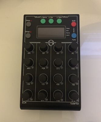 Faderfox EC4 MIDI Encoder Controller Good Condition