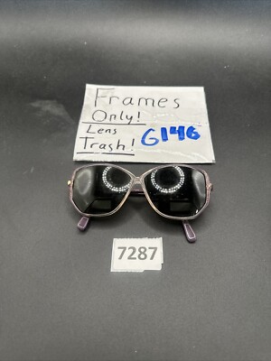 Vintage Silhouette M1793 Purple Translucent Oval Sunglasses Frames Only s-l1200.jpg main image 2