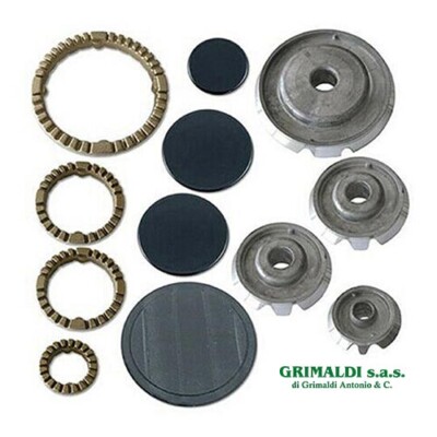 ARISTON HOTPOINT KIT 5 Bruciatori Piattelli Spartifiamma 4 Fuochi Tripla Corona EUR 21,70 - IT - Foto 3