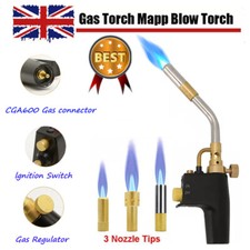 Propane Gas Solderding Brazing Plumbers Tool Gas Torch Mapp Blow Torch Map Tool