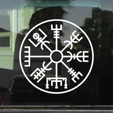 Vegvisir Viking Norse Compass Custom Vinyl Sticker / Decal