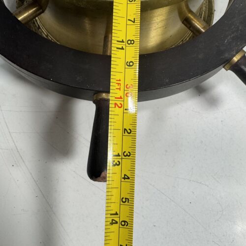 Vintage Schatz German Ship Maritime Clock Working Mariner Compensated Barometer - Picture 12 of 13
