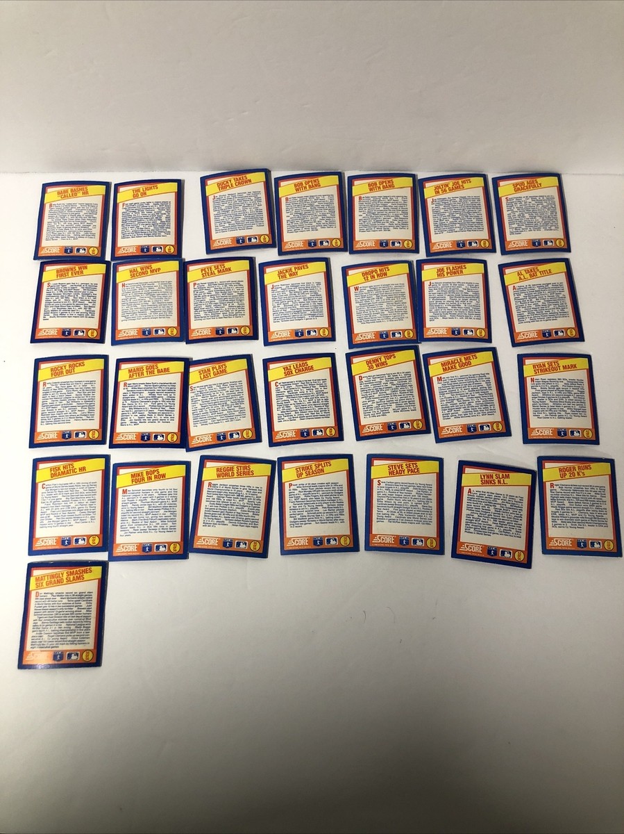 holographic baseball cards Holographic A Year To Remember Baseball Cards Lot of 29