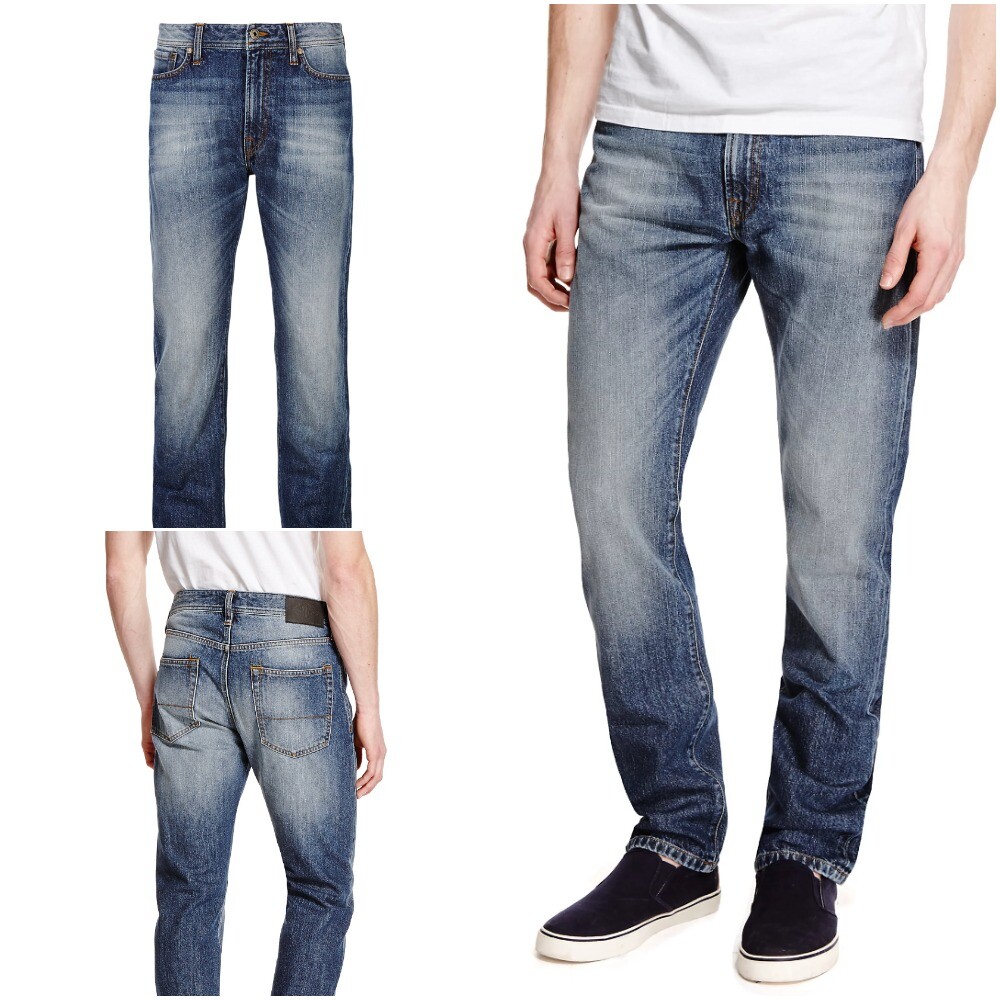 m&s relaxed fit jeans