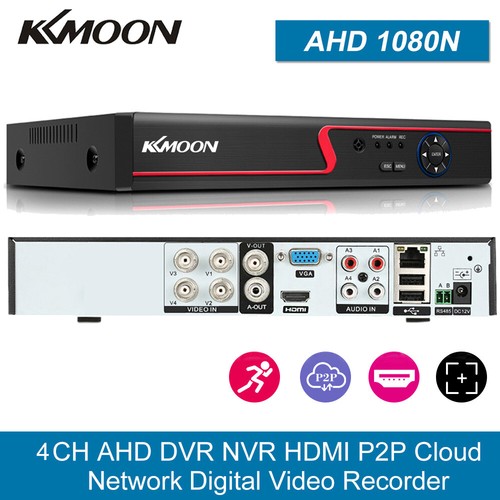 KKMOON 4Channel 5MP Lite DVR HD 1080p Recorder for Security Camera System E4I0 - 第 1/12 張圖片