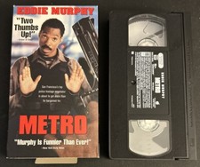 Metro 10436 VHS Tape Comedy Eddie Murphy Michael Rapaport Michael Wincott ￼