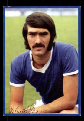 Helmut Manns Autogrammkarte FC Schalke 04 Spieler 70er Jahre Original Signiert