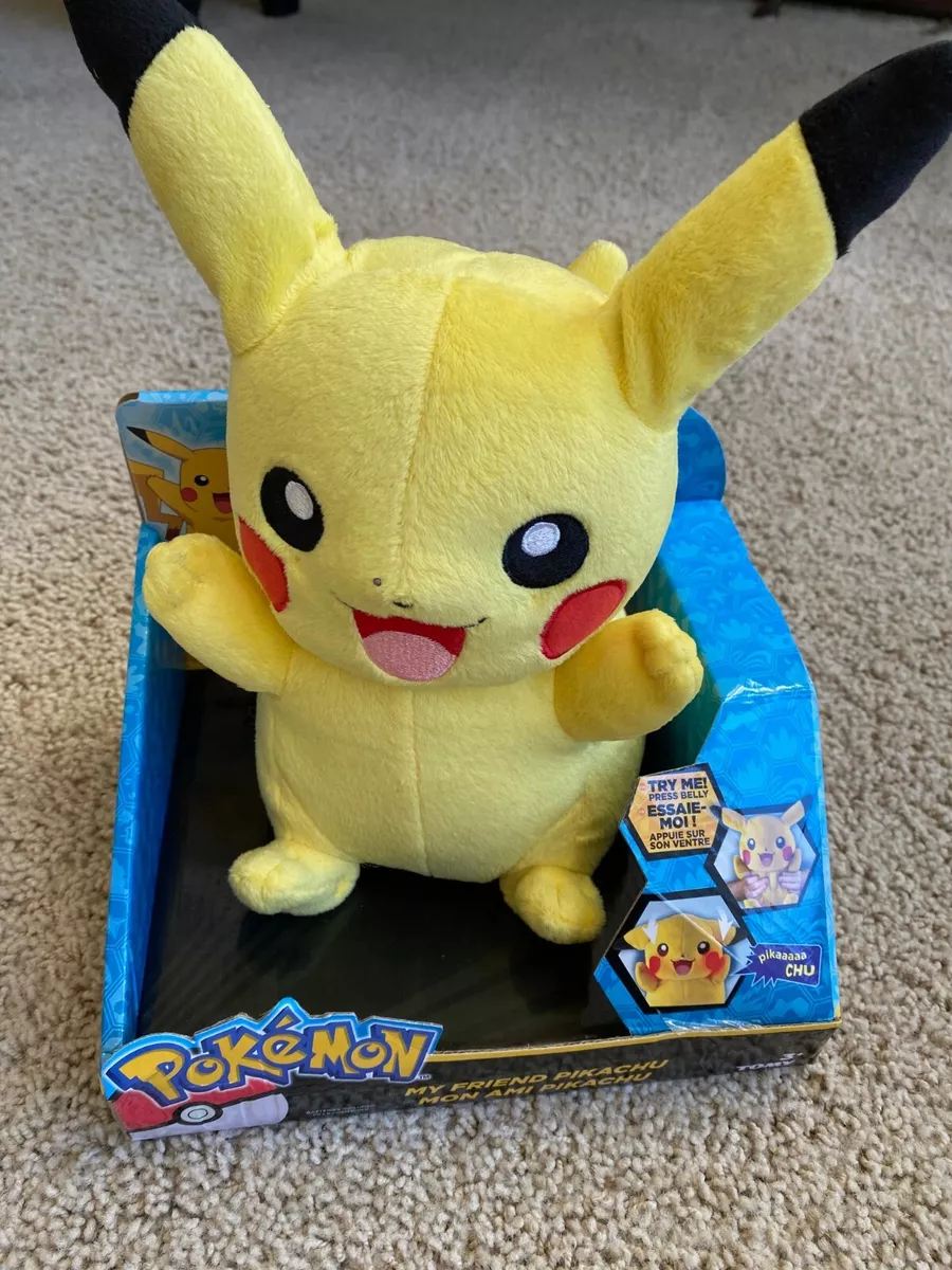 Pok mon Tomy My Friend Pikachu Plush Sounds And Phrases Brand New