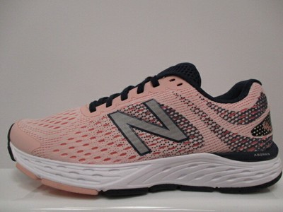 new balance 680 cinza e rosa