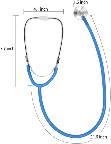 Kids Stethoscope, Real Working Nursing Stethoscope for Kids Role Play, Doctor Ga - Picture 2 of 13