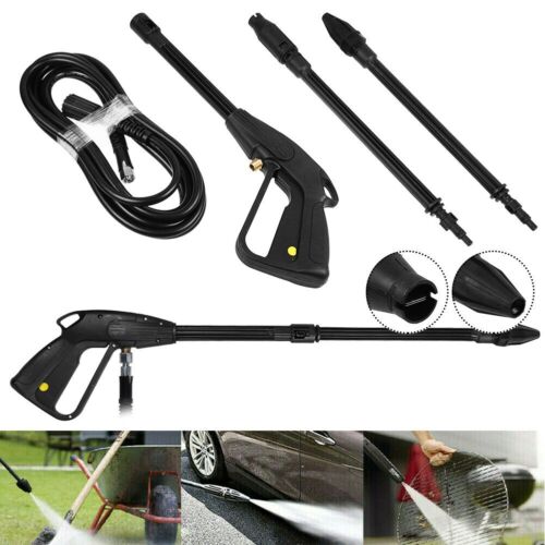High Pressure Power Washer Spray Gun 160 Bars Jet Lance Trigger & 5m Hose Set - Picture 7 of 12