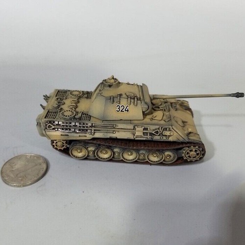 1/72 Scale WWII German Army Panther Ausf.G Tank Desert Painting Plastic Model - Picture 2 of 4
